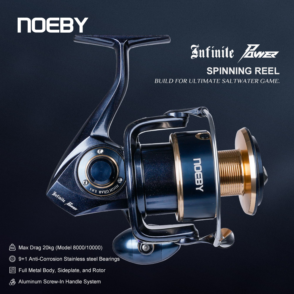 Daiwa Reel Bg - Carrete de Pesca Giratorio Noeby Infinite