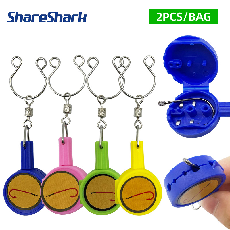 Fishing Hook Stainless Steel - ShareShark 2 piezas/bolsa Herramienta Rápida para