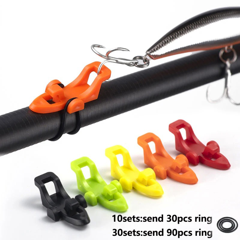 Fishing Hook Box - 10-30 Uds caña de pescar gancho
