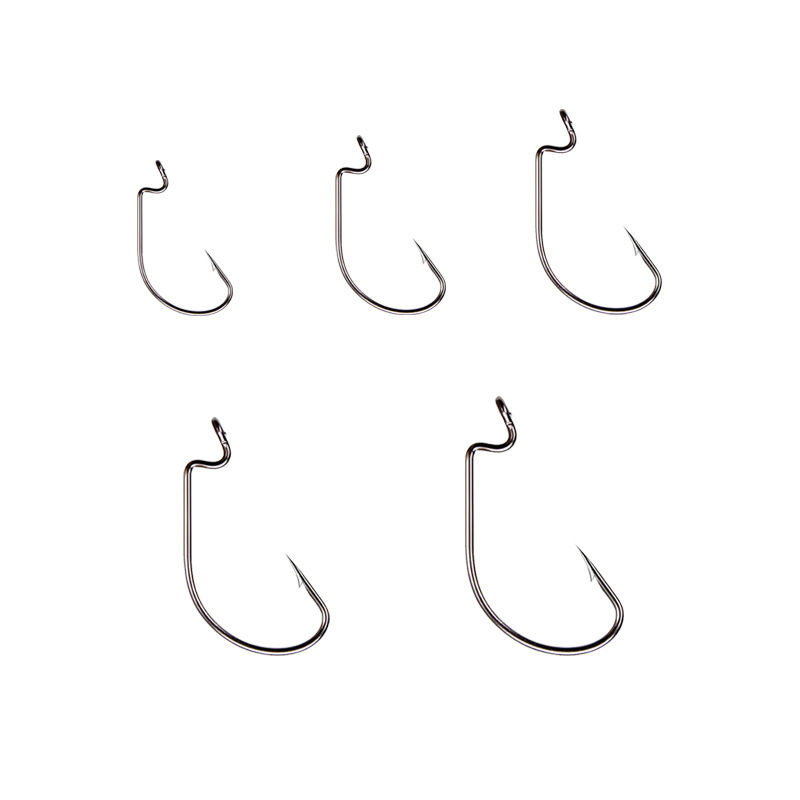 50 Uds anzuelo de gusano ancho - Fishing Hook Barbless reseña y precio