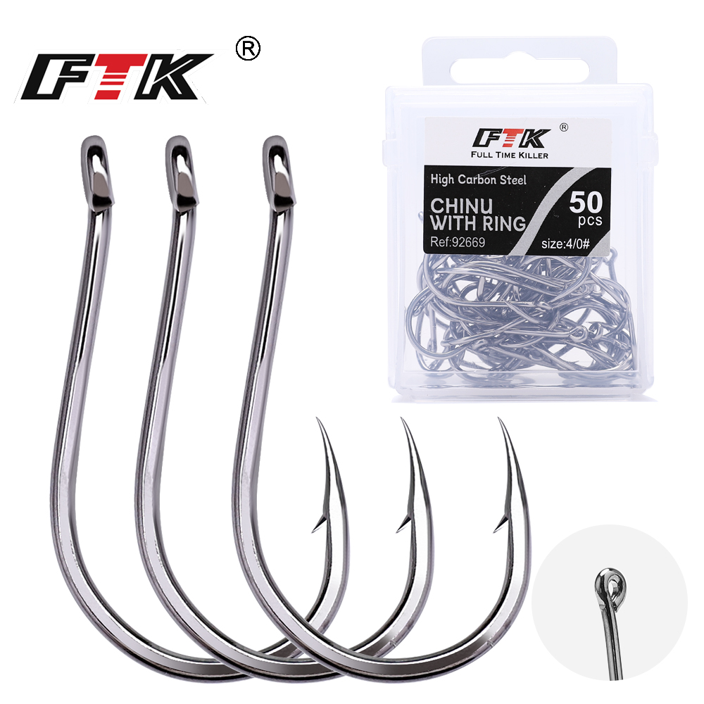 Anzuelo FTK CHINU con anilla y - Fishing Hook Barbless reseña y precio