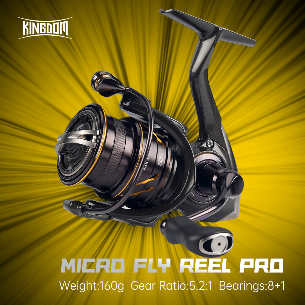 Carrete de Pesca Kingdom Micro - Abu Garcia Reel Revo reseña y precio