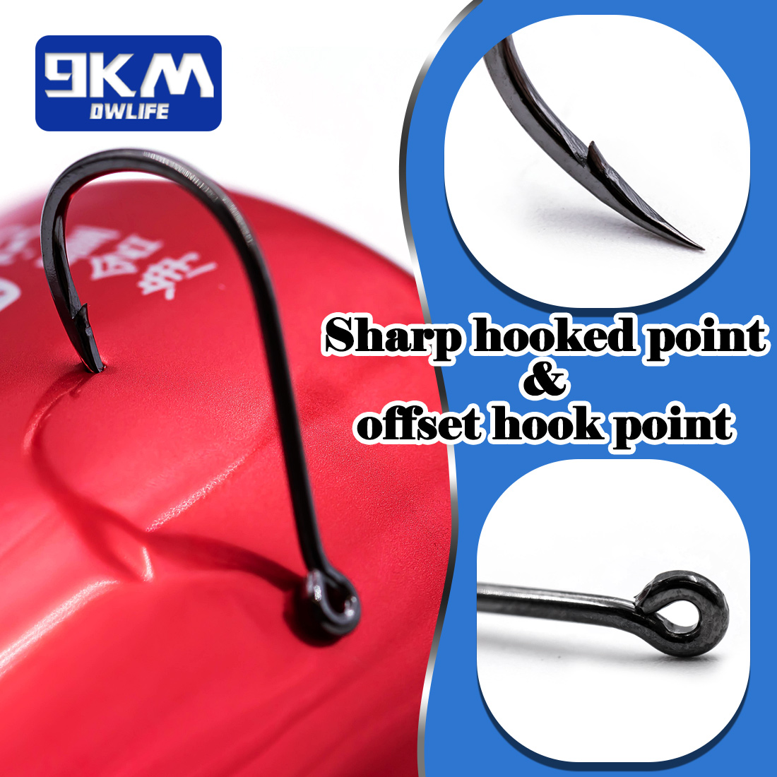 Anzuelos de pesca Iseama de 9K - Fishing Hook Circle reseña y precio